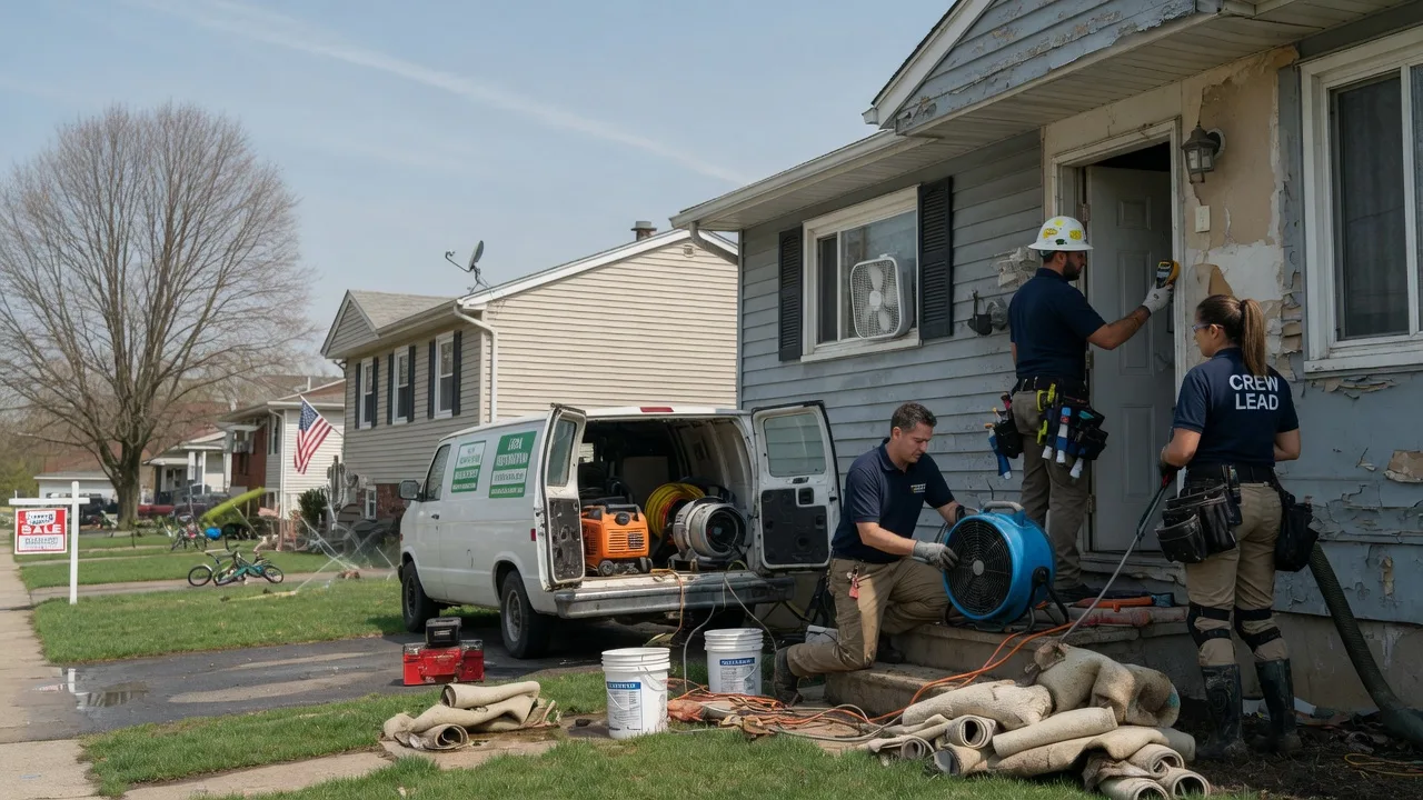Flood Cleanup in Fort Kent, ME near me